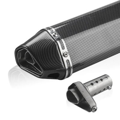 Глушитель Akrapovic универсальный для мотоцикла, для квадроцикла 370мм-4